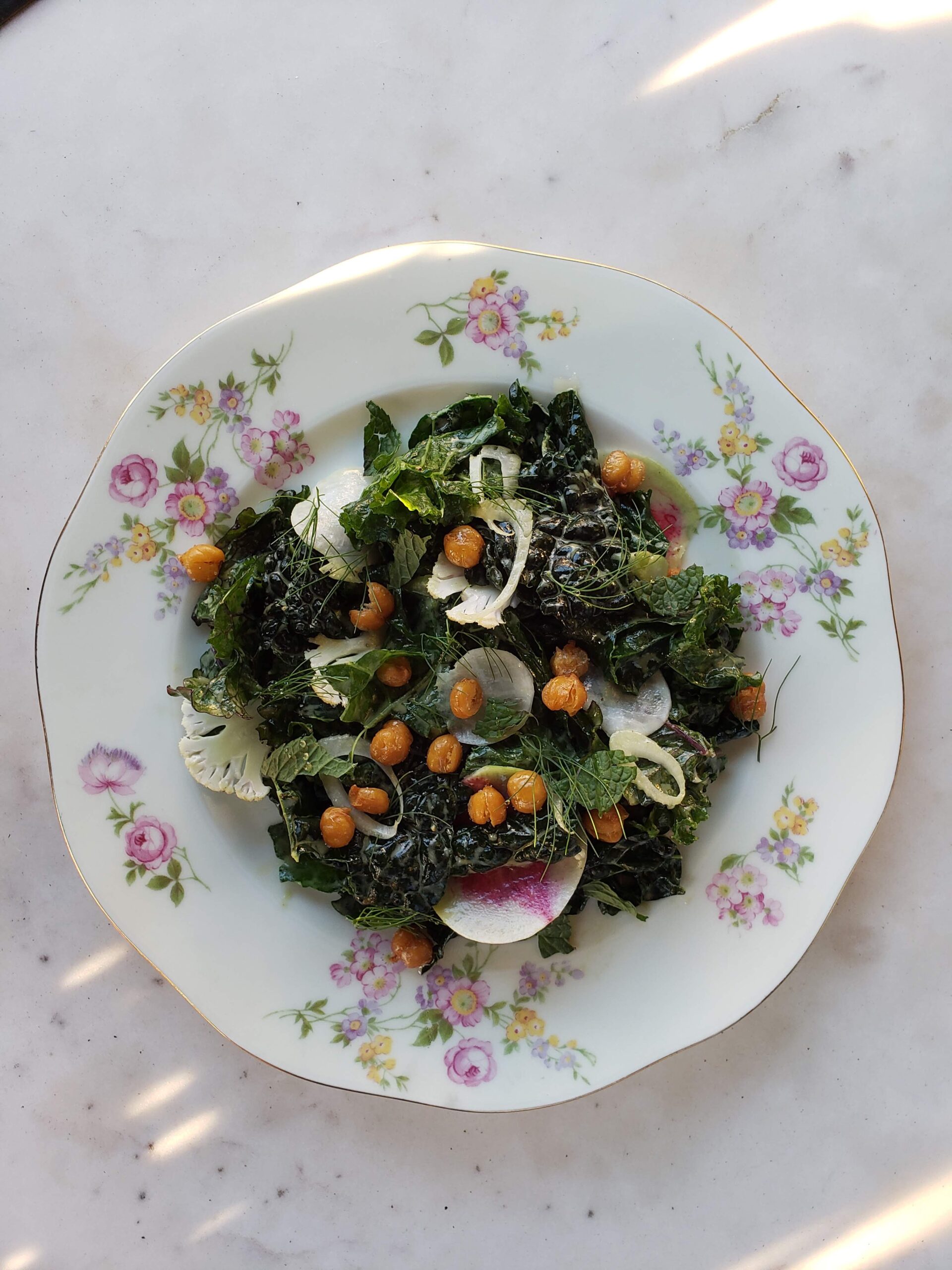 Local, seasonal salad