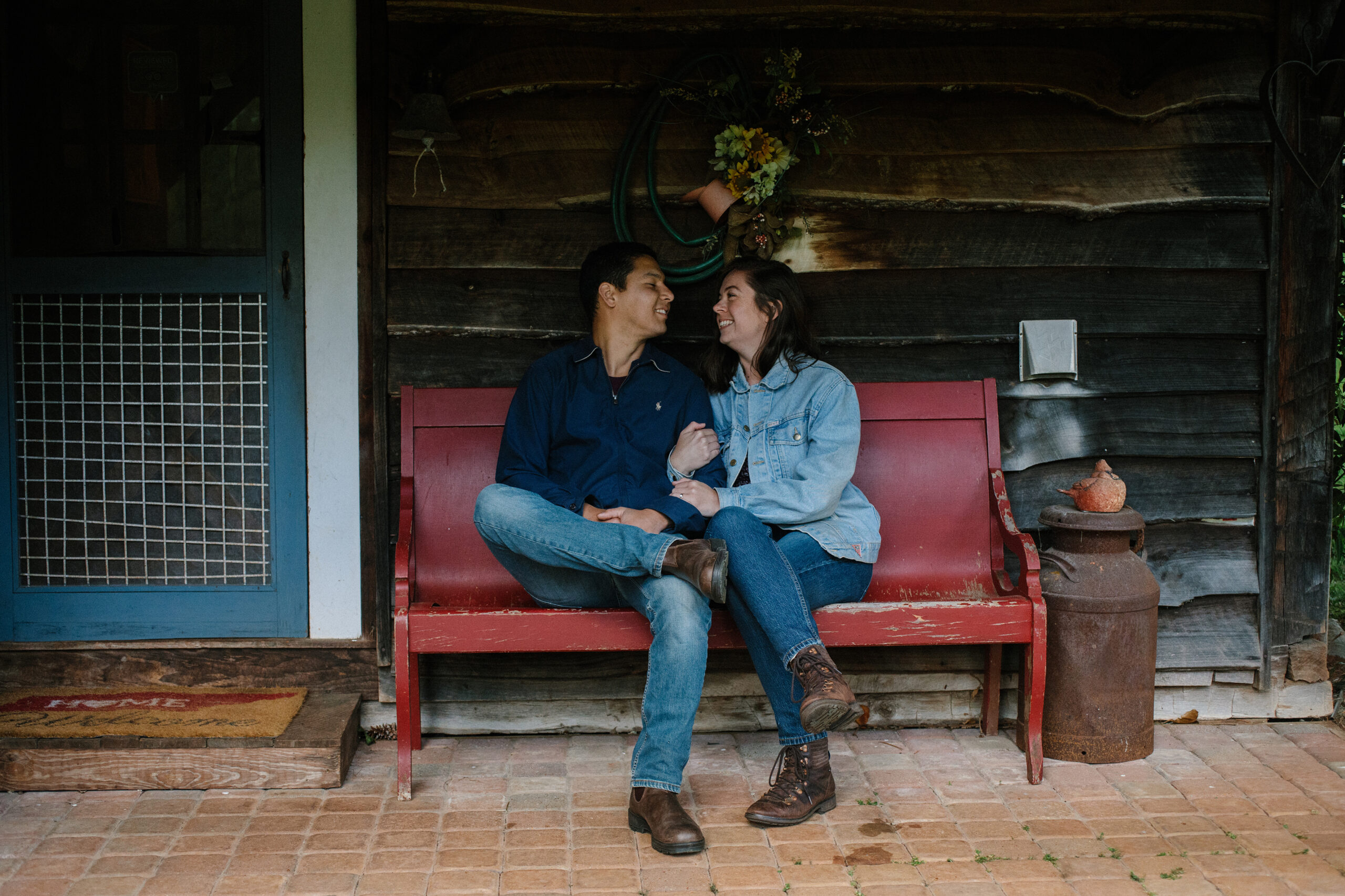 Amber and Sal at Idle Hour Farm